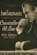 Movie poster for Counsellor at Law