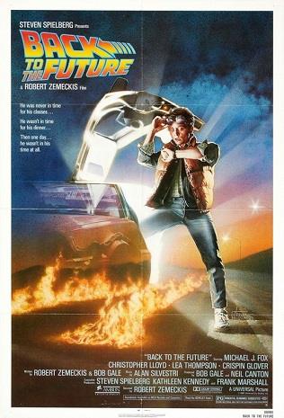 Movie poster for Back to the Future