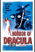 Movie poster for Horror of Dracula