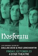 Movie poster for MUSIC: Nosferatu with Paz Lenchantin & Dallas Acid