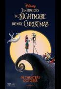 Movie poster for The Nightmare Before Christmas