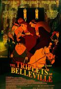 Movie poster for The Triplets of Belleville